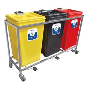 Waste Segregation System 3 Bin ( 30 Ltr)