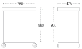 Emergency Trolley Crash Cart (ABS)